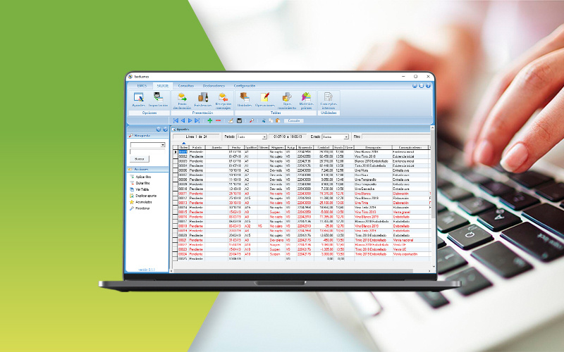 software para bodegas para la gestión de Impuestos Especiales